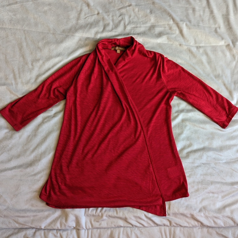 Ellen Tracy Fly Away Cover Up size S